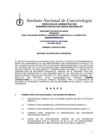 anexo 2 - Instituto Nacional de CancerologÃ­a
