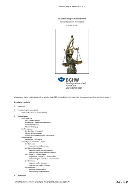 BerufsgenoГџenschaften Handel Und Warendistribution BerufsgenoГџenschaften Handel Und Warendistribution