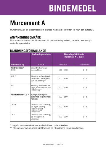 Murcement A - Finja