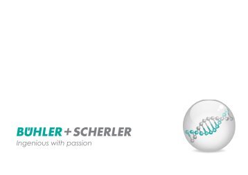 Bühler   Scherler AG Image Brochure