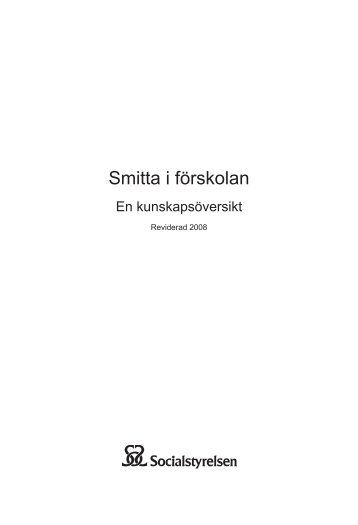 Smitta i fÃ¶rskolan - Socialstyrelsen