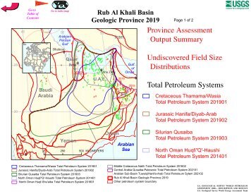 2019 Rub Al Khali Basin - USGS Energy Resources Program