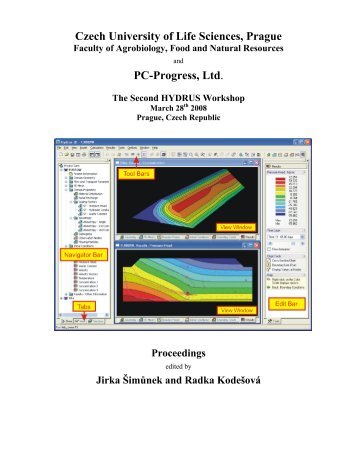 Proceedings - Prague's HYDRUS Worskshop.pdf - PC-Progress