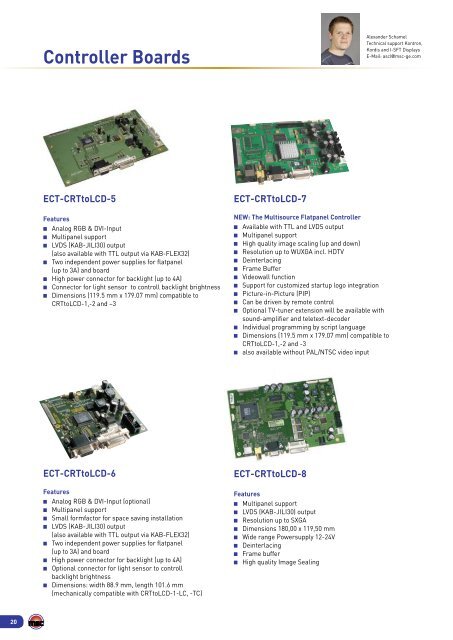 TFT Display Overview