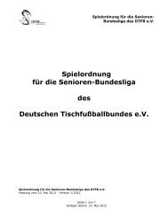 Spielordnung fÃ¼r die Senioren-Bundesliga des Deutschen ... - DTFB