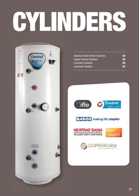 Cylinders - City Plumbing Supplies