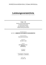 Leistungsverzeichnis - Bauportal-Deutschland