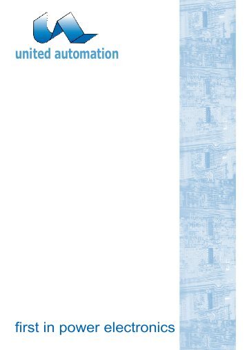 2007 CATALOGUE FULL LOW RES - United Automation