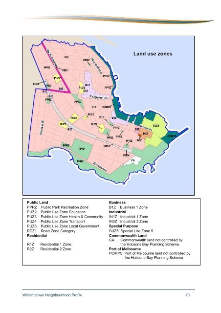 Williamstown Profile - History & Development - Hobsons Bay