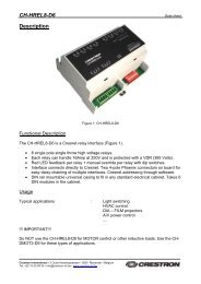 CRESTRON CNPI-48I スイッチインターフェース CRESTRON CNPI-48I スイッチインターフェース