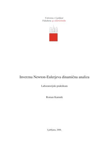 Inverzna Newton-Eulerjeva dinamicna analiza