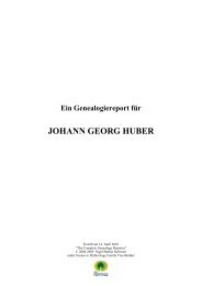 Johann Georg Huber - Huber von Krauchthal
