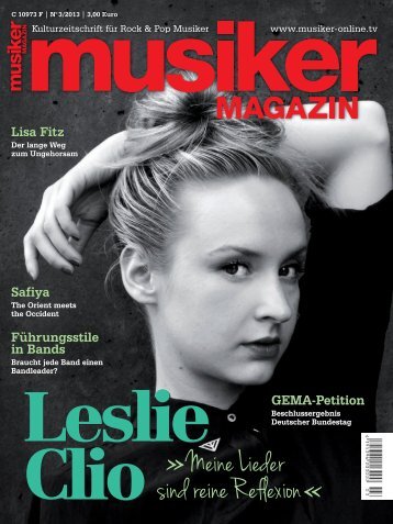 Musiker Magazin 03/2013