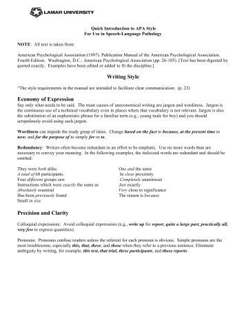 apa manuscript example