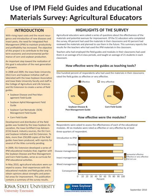 Iowa State University Integrated Pest Management Field Guide ...