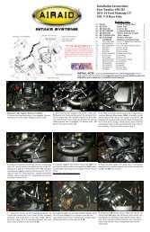 SALE AIRAID Yukon Chevy Silverado Tahoe 07-14 6.0 5.3 4.8L Filter Jr Intake Kit