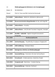 Lehrplan - auf der Homepage von Prof. Dr. Franz Josef RÃ¶ll