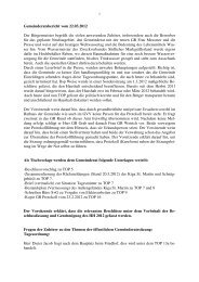 Gemeinderatsbericht vom 22.03.2012 - Eimeldingen