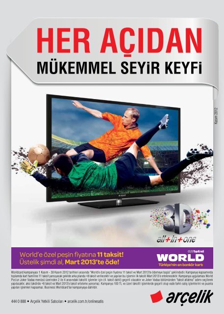 MÜKEMMEL SEYİR KEYFİ - Arçelik