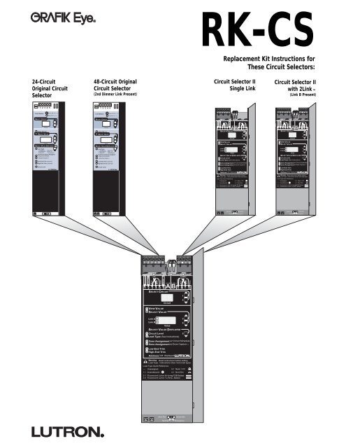 Grafik Eye RK-CS - Lutron Lighting Installation Specialists