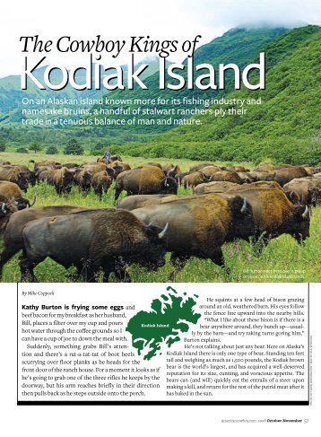 American Cowboy | Cowboy Kings of Kodiak Island - Alaska ...