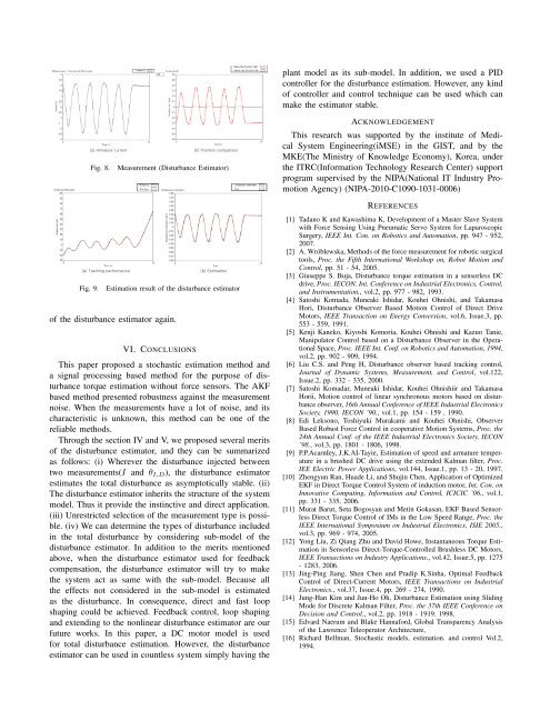 Sensorless Torque Estimation using Adaptive Kalman Filter and ...