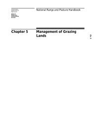 Chapter 5 Management of Grazing Lands - New York State Envirothon