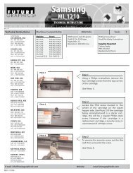 Technical Instructions - Samsung ML-1210 - engineersgroup