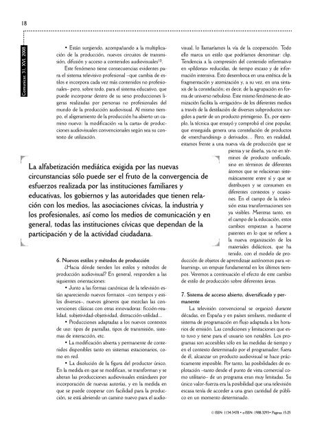 Comunicar 31 - Revista Comunicar