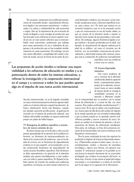 Comunicar 31 - Revista Comunicar