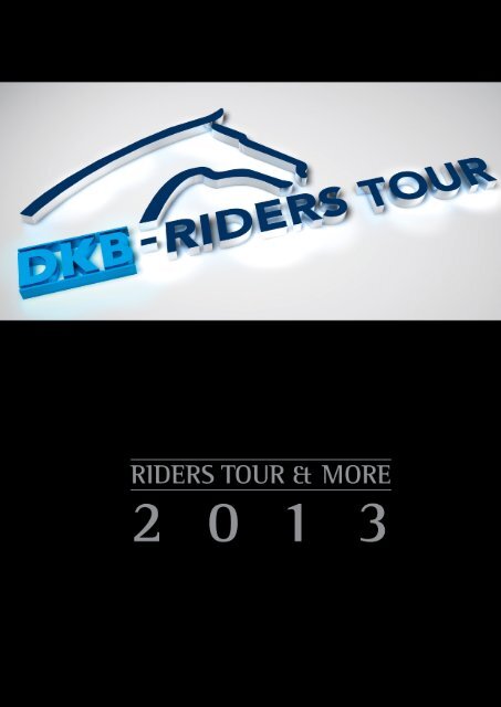 RIDERS TOUR Jahrbuch 2013!
