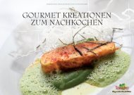 GOURMET KREATIONEN ZUM NACHKOCHEN - Teinacher