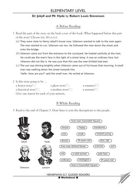 Dr Jekyll and Mr Hyde - Macmillan Readers