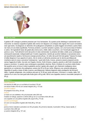 Dieta del gelato - Starbene