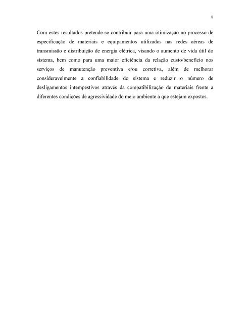 Avaliação do impacto da poluição ambiental sobre a corrosão ...