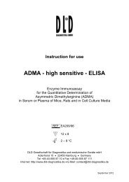 ADMA - high sensitive - ELISA - DLD Diagnostika GmbH