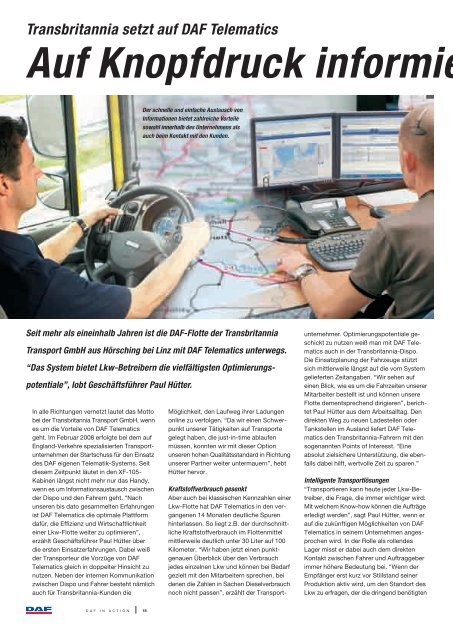 Ausgabe 1, 2009 - Daf.com