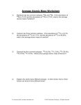 Worksheet Average Atomic Mass Worksheet average