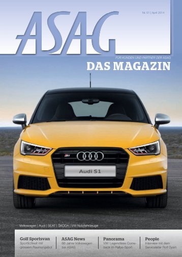 ASAG Das Magazin 1_2014