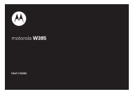 motorola W385 - Revol Wireless