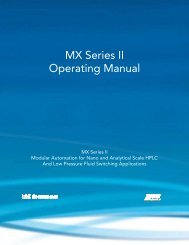 MX Series II Operating Manual