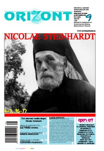 www.revistaorizont.ro Trei interviuri inedite despre Nicolae Steinhardt