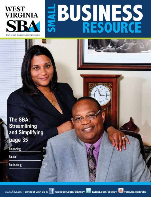 Small Business Resource Guide - West Virginia Department of ...