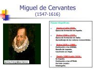 Miguel de Cervantes - Aula de Letras