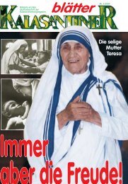 Die selige Mutter Teresa