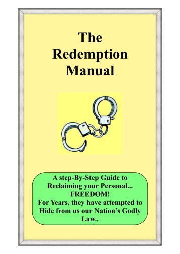 The Redemption Manual.pdf - The New Ensign