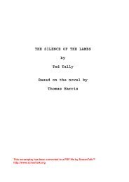 Silence of the Lambs - robert rhodin