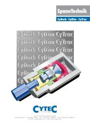 Spannzangenverriegelung - Cytec Zylindertechnik Gmbh