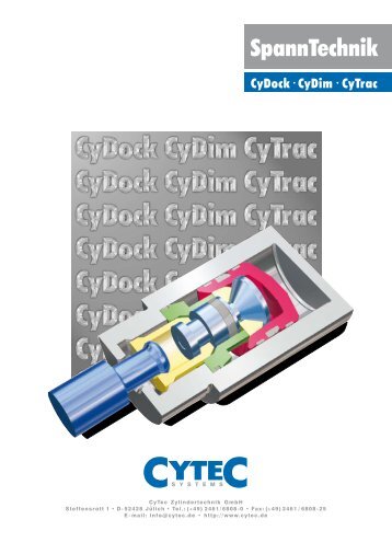 Spannzangenverriegelung - Cytec Zylindertechnik Gmbh
