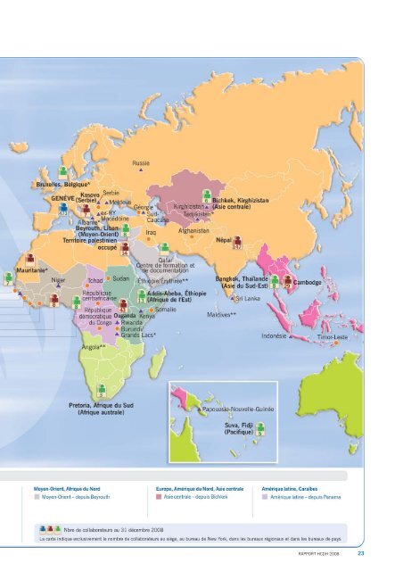 HCDH Rapport 2008 - Office of the High Commissioner for Human ...